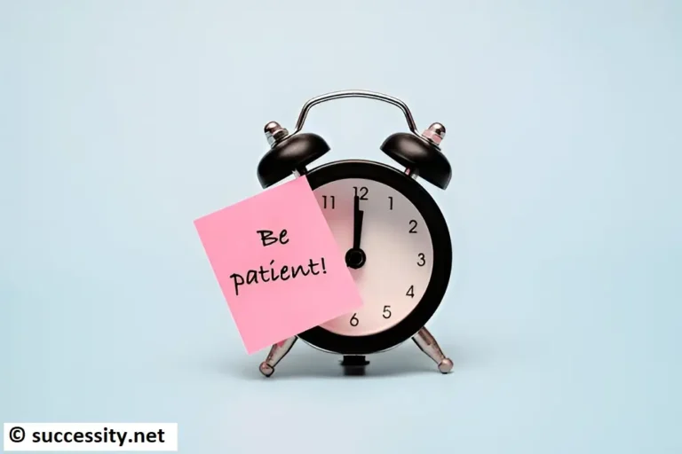 Benefits of practicing patience