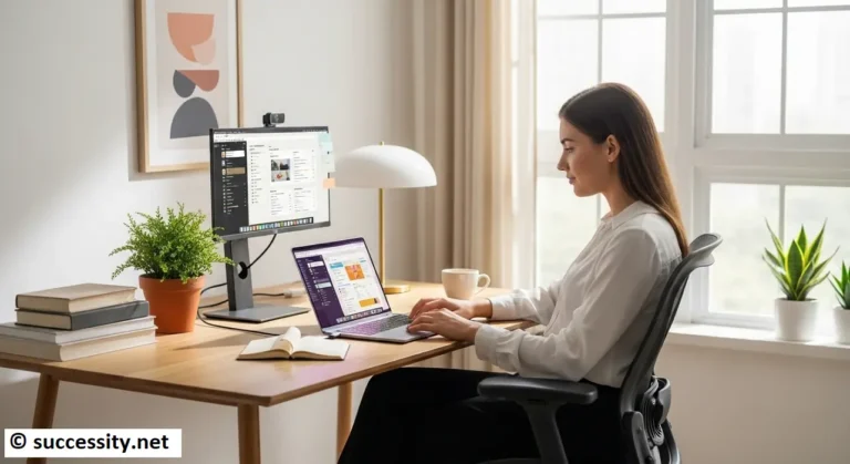 Remote work productivity