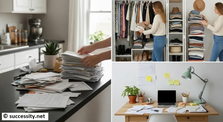 Declutter home clear mind