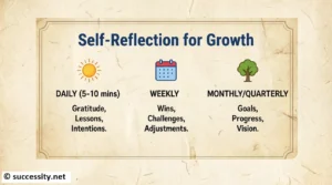 Getting Started Self Reflection Prompts for Daily Weekly and Monthly Growth