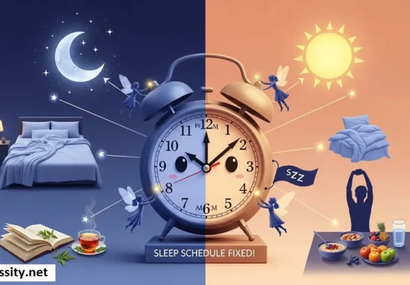 fix sleep schedule
