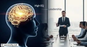 A focused professional demonstrating self-development skills to adapt to challenges, advance their career, and achieve personal growth in the workplace