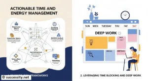 Actionable time and energy management strategies for mastering work-life balance and increasing productivity