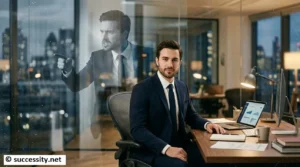 Dashboard illustration showing how mastering personal development skills like emotional intelligence can help you stop the blame game and take control.