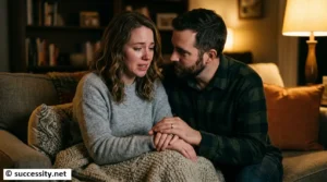 A supportive couple communicating openly, showing how developing emotional intelligence strengthens personal relationships