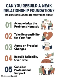Can You Rebuild a Weak Relationship Foundation
